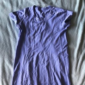 Swiftly short sleeve - purple (not black)